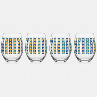Taste of Morocco Drinkware Set Stemless Wine Glass