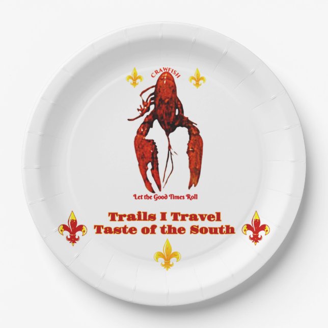 Taste of the South Paper Plate (Front)