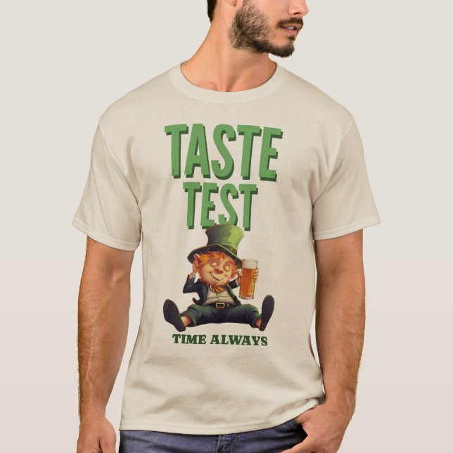 Taste Test Time Always Culinary Teacher T-Shirt (Front)