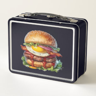 Taste the Rainbow: Bursting Burger Lunch Box