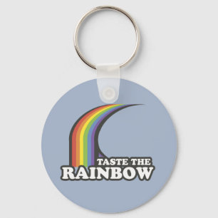 TASTE THE RAINBOW - .png Key Ring