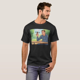 Tastes Like Chicken men black T-shirt