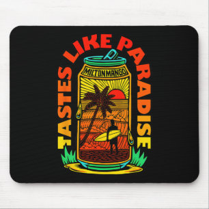 Tastes Like Paradise Milton Mango Surfing Sunset T Mouse Mat