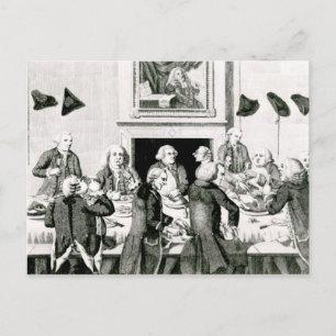 Tasting, 1780 postcard