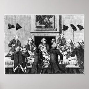 Tasting, 1782 poster