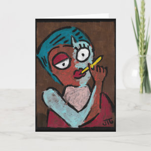 "Tasting The Present" Card