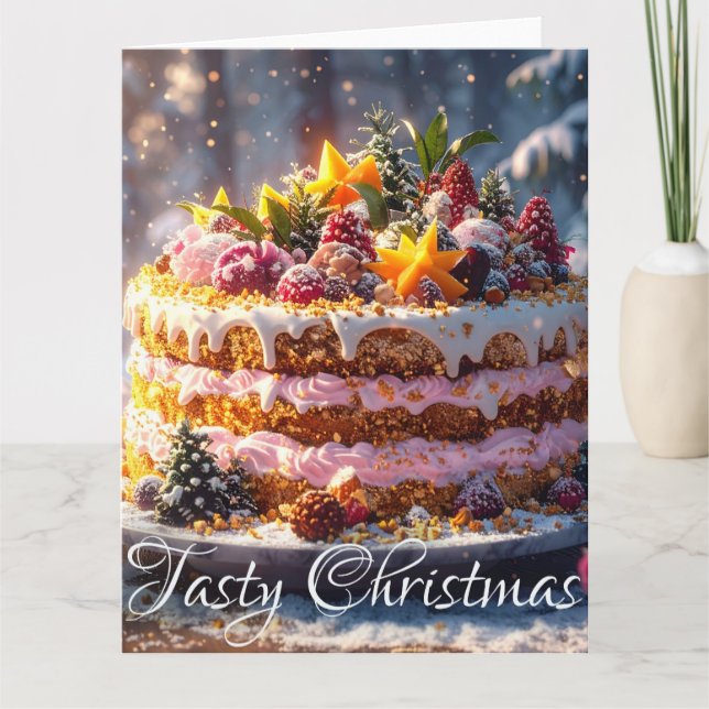 TASTY CHRISTMAS CARD (Front)