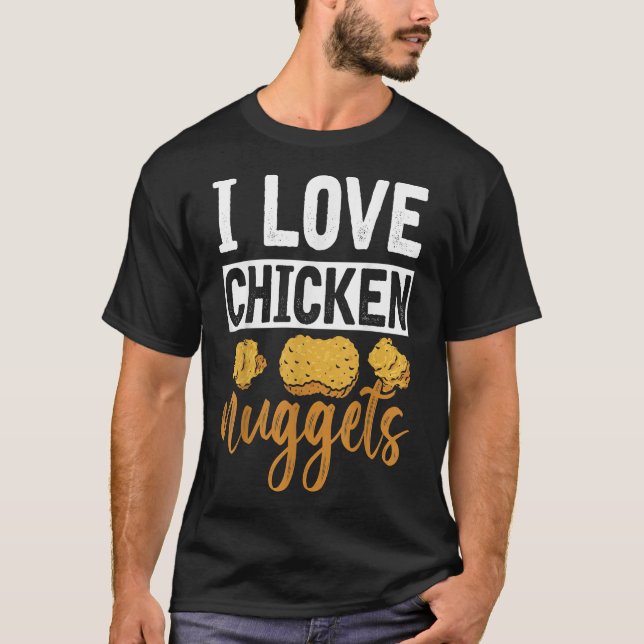 Tasty Fast Food Lover Boy Girl Gift| Funny Chicken T-Shirt (Front)