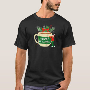 Tasty FRAPPE HOLIDAYS CHRISTMAS and New Year Ragla T-Shirt