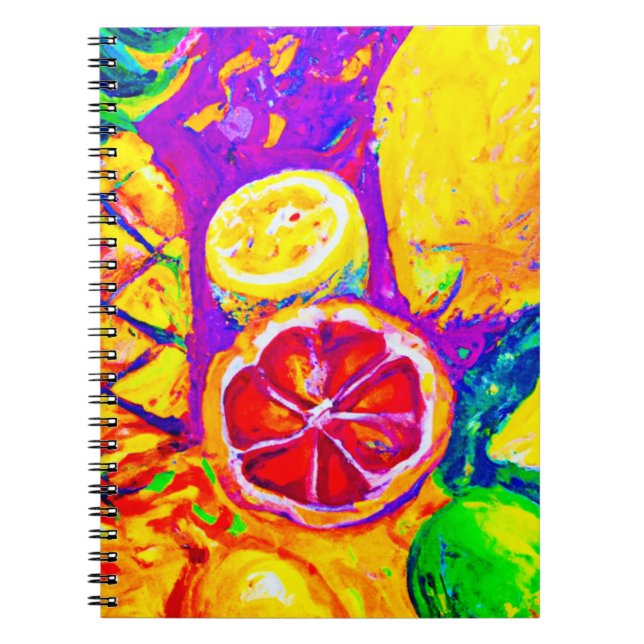 Tasty Fruits Painting. Buy Now Notebook (Front)