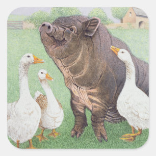 Tasty Morsel Square Sticker