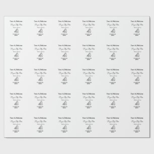 Tasty pizza restaurant cafe made with love add bsi wrapping paper