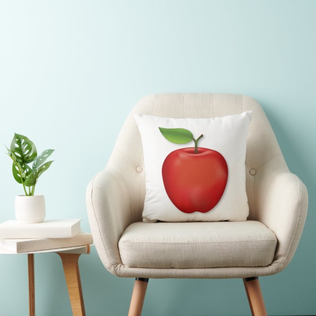Tasty Red  Delicious Apple  Cushion (Chair)
