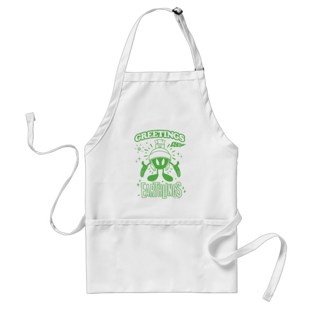 Tasty Retro MARVIN THE MARTIAN™ Standard Apron (Front)