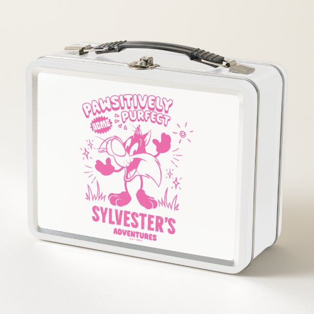 Tasty Retro SYLVESTER™ Metal Lunch Box (Front)