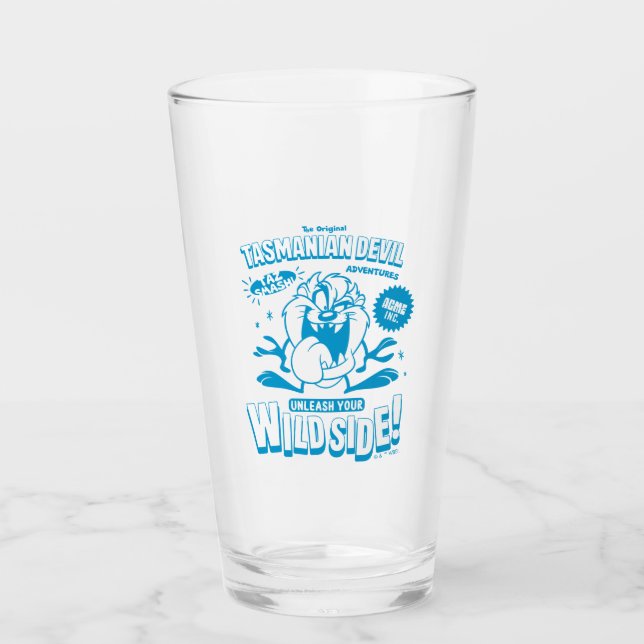 Tasty Retro TAZ™ Glass (Front)