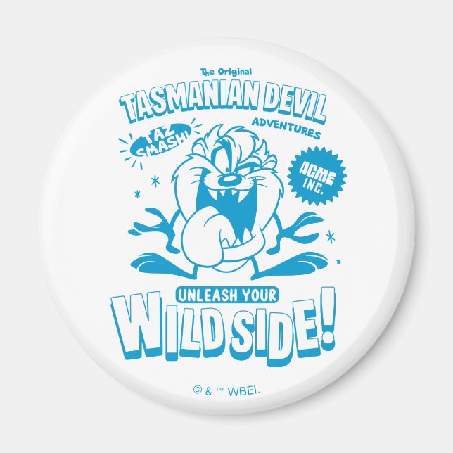 Tasty Retro TAZ™ Magnet (Front)