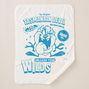 Tasty Retro TAZ™ Sherpa Blanket