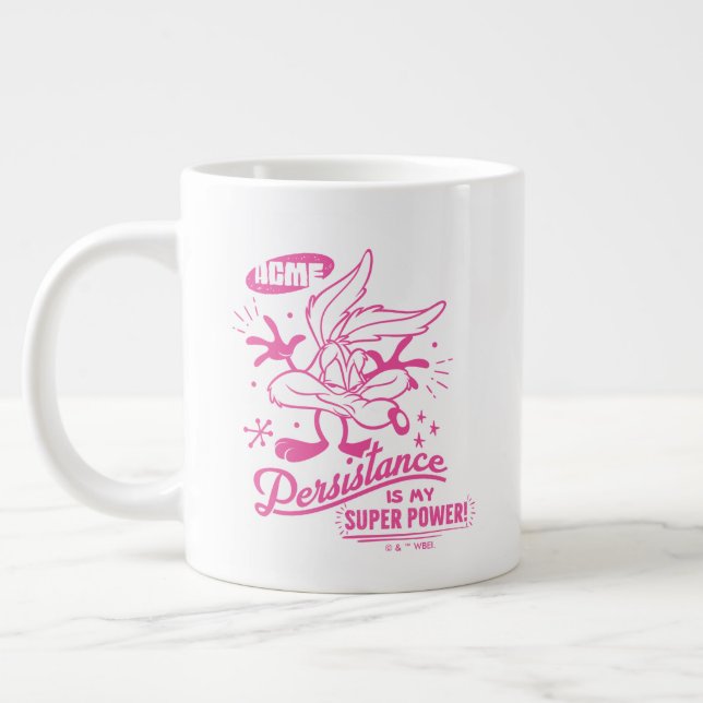 Tasty Retro WILE E. COYOTE™ Large Coffee Mug (Left)