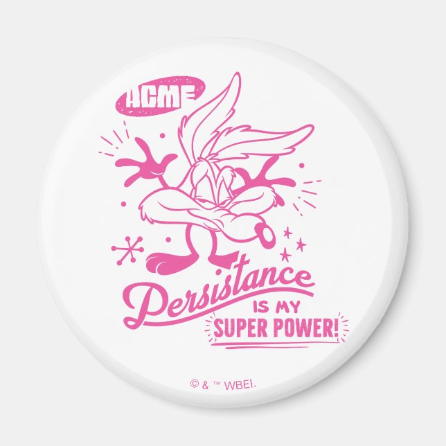 Tasty Retro WILE E. COYOTE™ Magnet (Front)