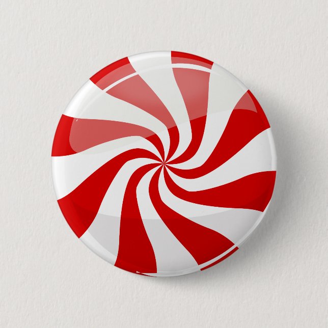 Tasty Round Peppermint 6 Cm Round Badge (Front)