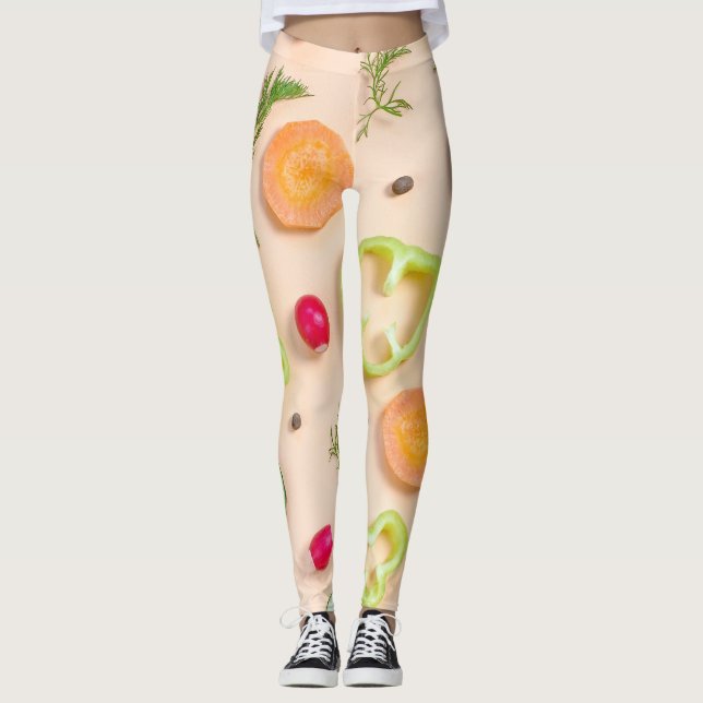 Tasty Salad on Your Leggings (Front)