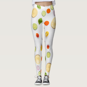 Tasty Salad on Your Leggings
