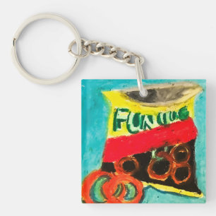 Tasty Snack Key Ring