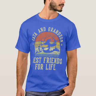 Tata and Grandson Best Friends for Life Funnyata f T-Shirt