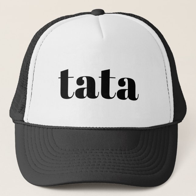 Tata Serbian Dad  Trucker Hat (Front)