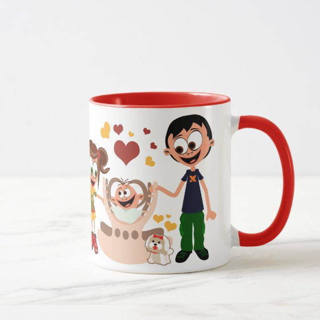 Tata voli bebu najvise na svijetu mug (Right)