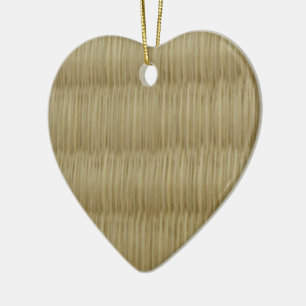 Tatami Mat 畳 2 Ceramic Tree Decoration