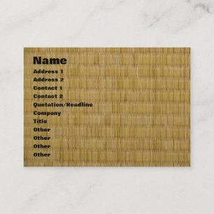 Tatami Mat 畳 Business Card