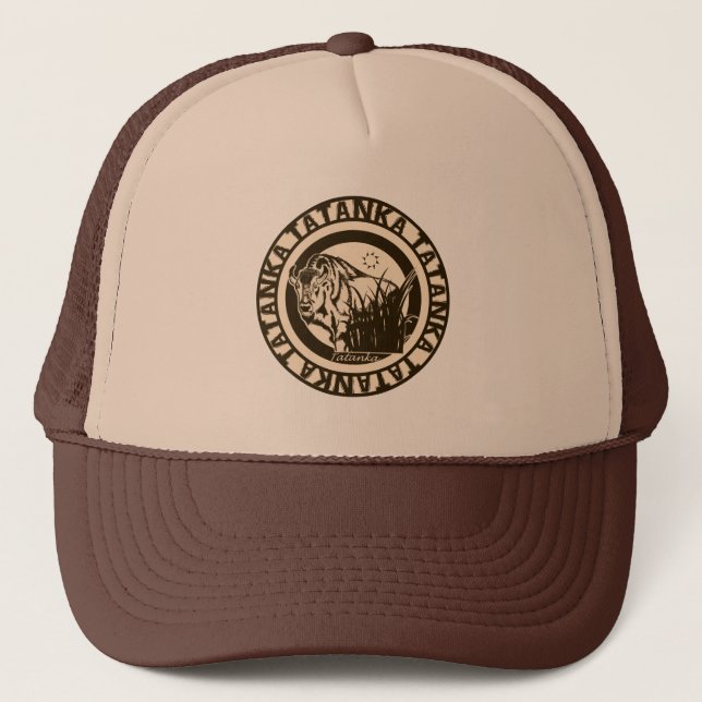 Tatanka -American Buffalo/Bison Trucker Hat (Front)