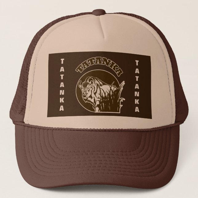 Tatanka Brown Trucker Hat (Front)