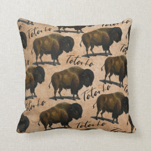 Tatanka Buffalo Bison Cushion