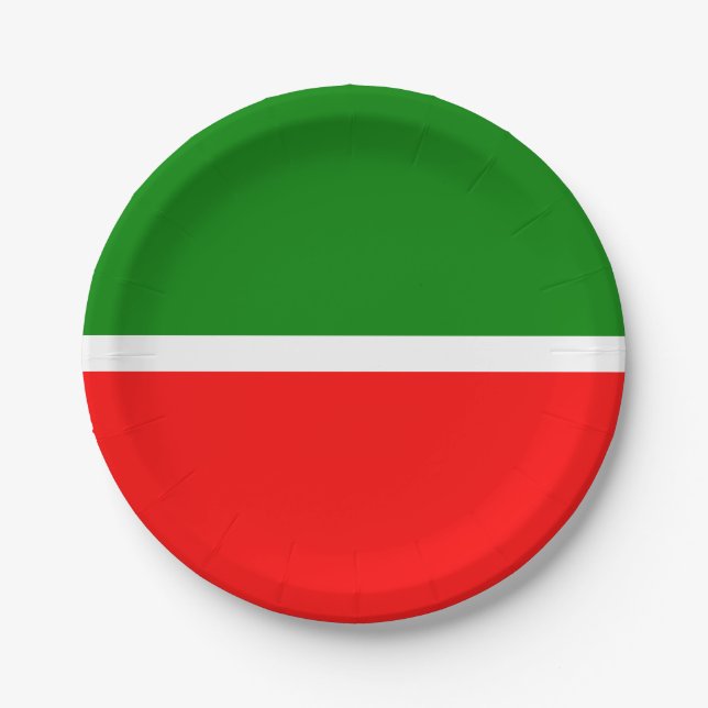 Tatarstan Paper Plate (Front)