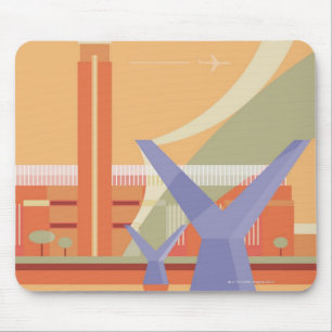 Tate Gallery and Millennium Bridge Mouse Mat