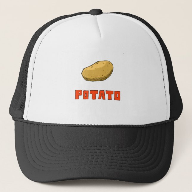 tater-hat trucker hat (Front)