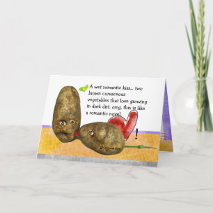 Tater Thoughts Valentines Day Card - Customised