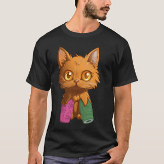 Tater Tot cat, cute kitten  T-Shirt