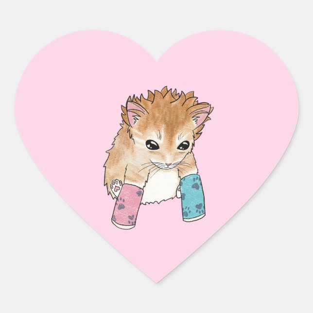 Tater Tot Heart Sticker (Front)