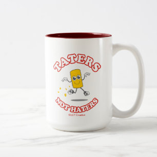 Taters Not Haters Two-Tone Coffee Mug