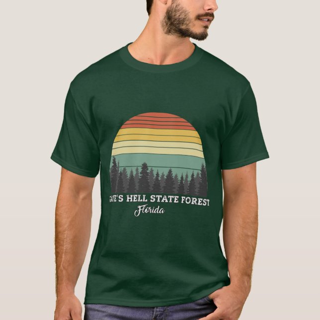 Tates Hell State Forest Florida T-Shirt (Front)
