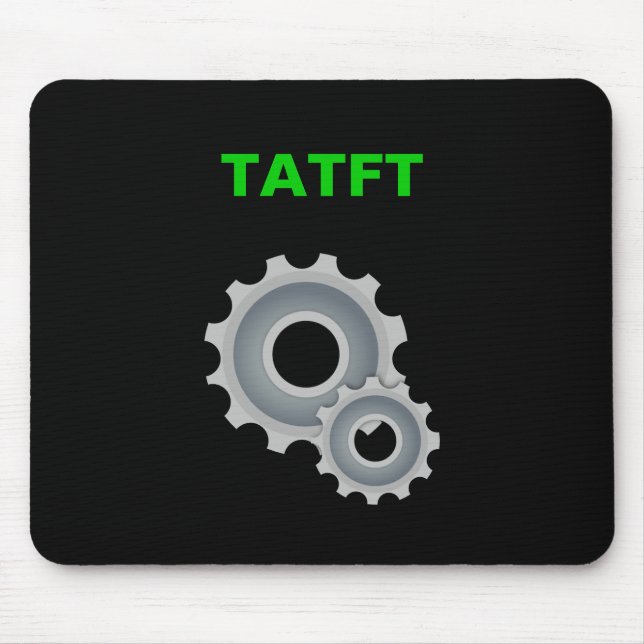 TATFT (gears) Mouse Mat (Front)