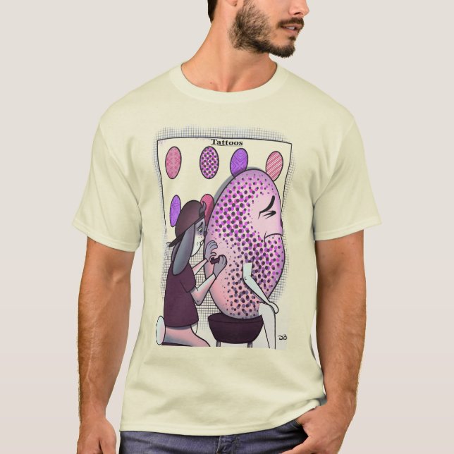 Tatoo Men's Natural T-Shirt (Front)