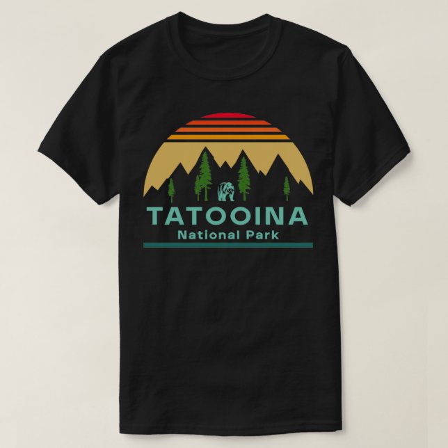 Tatooine National Park Long TShirt 1 (Design Front)
