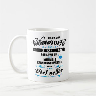 Tätowierte Krankenschwester Krankenpfleger Coffee Mug