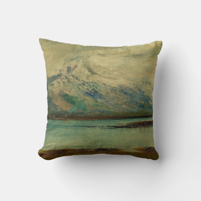 Tatra Mountain Landscape by Ladislav Mednyanszky Cushion (Front)
