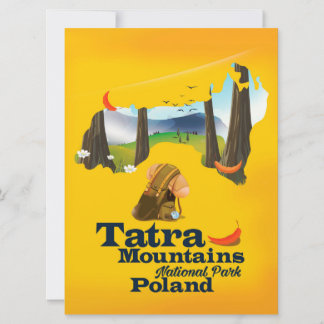 Tatra Mountains National Park, Poland Invitation